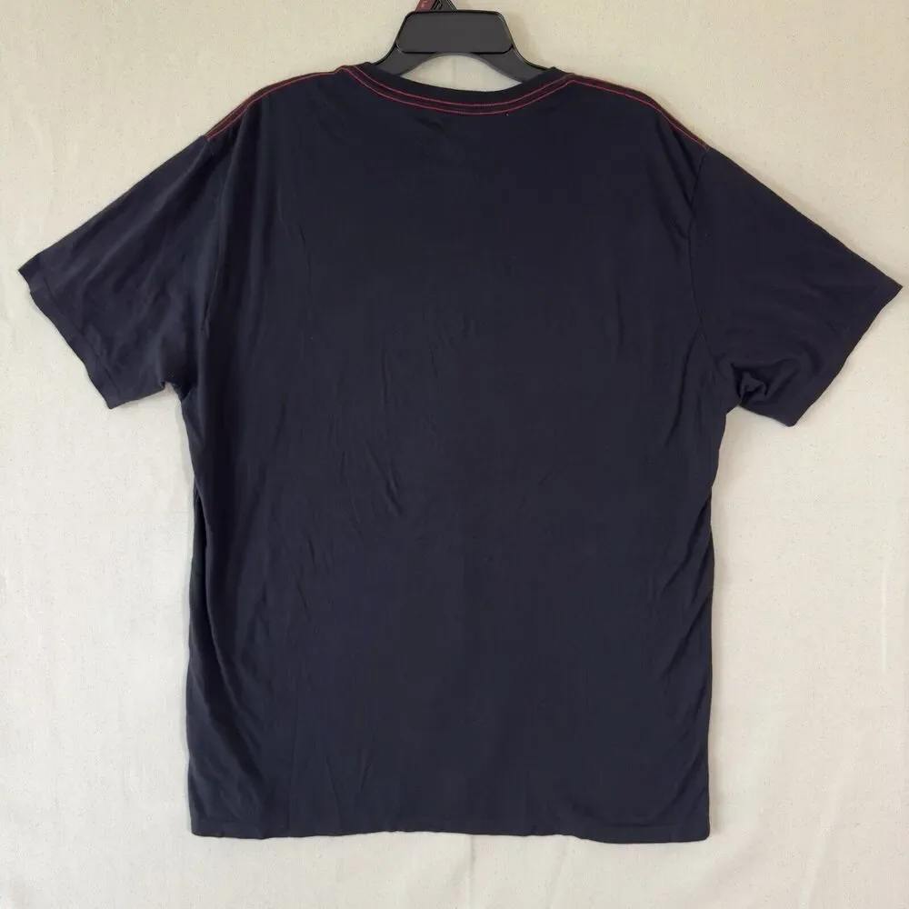 True Religion World Tour Buddha Black Size X-Large Short Sleeve